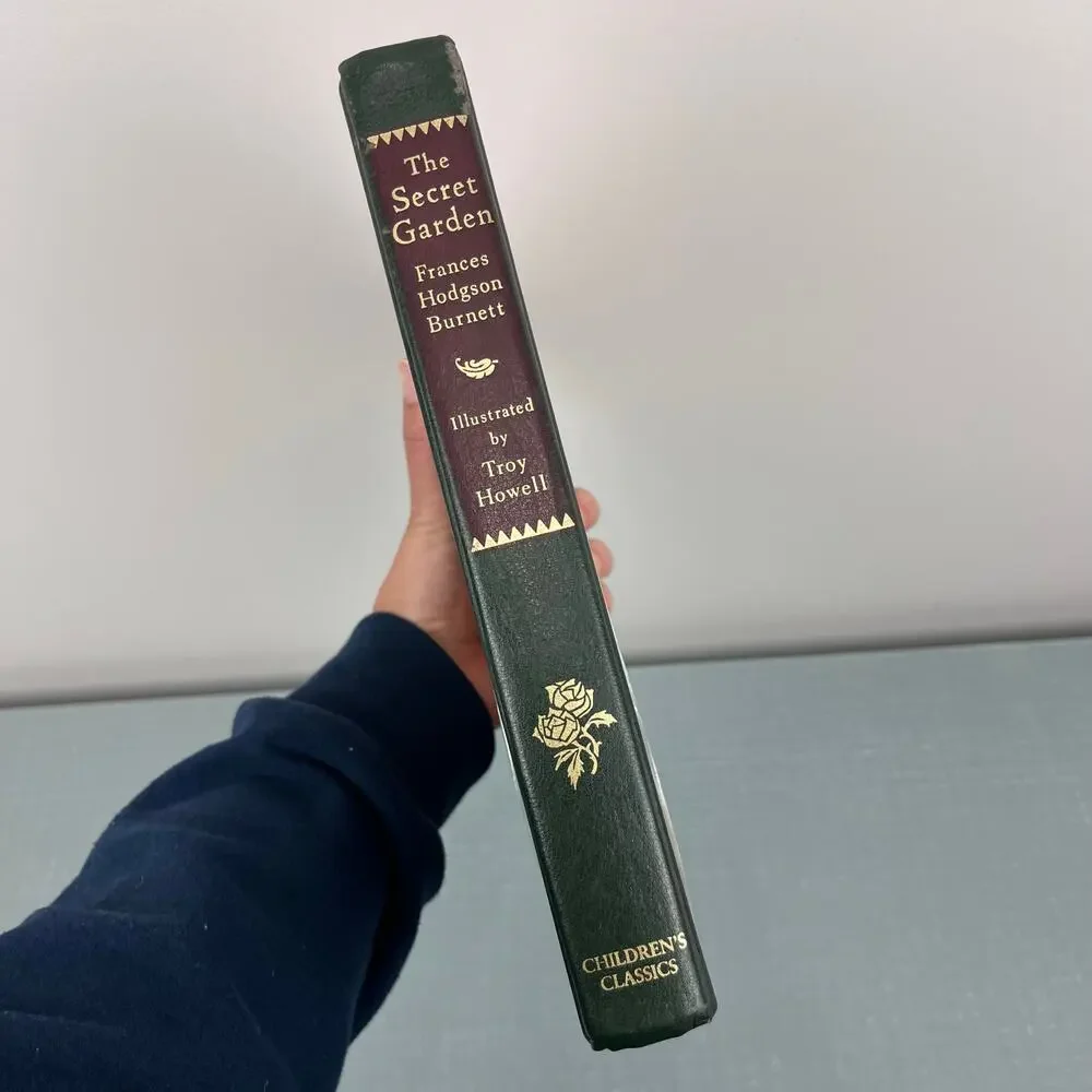 The Secret Garden Frances Hodgson Burnett Illustrated Hardcover Book Vintage